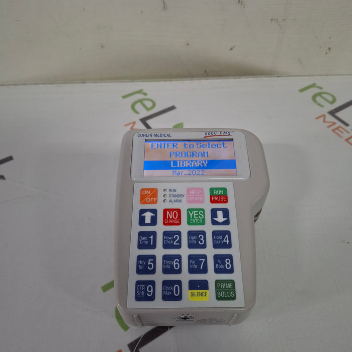Moog Medical Moog Medical Curlin 6000 CMS Infusion Pump Infusion Pump reLink Medical