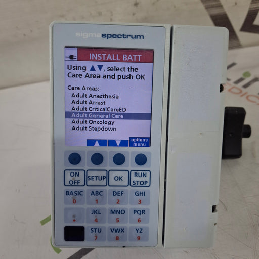 Baxter Baxter Sigma Spectrum 8.00.03 w/o Battery Infusion Pump Infusion Pump reLink Medical
