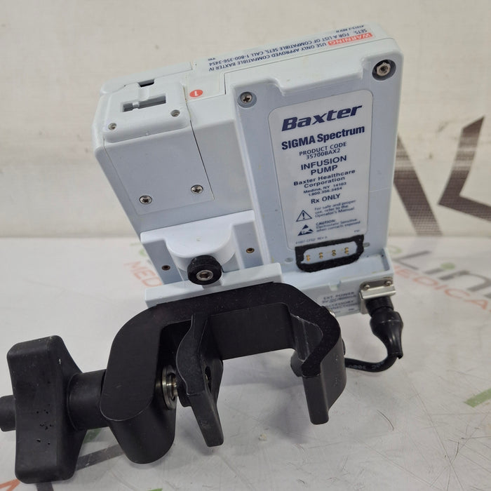 Baxter Baxter Sigma Spectrum 8.00.03 w/o Battery Infusion Pump Infusion Pump reLink Medical