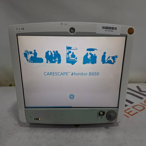 GE Healthcare GE Healthcare Carescape B650 Patient Monitor Patient Monitors reLink Medical