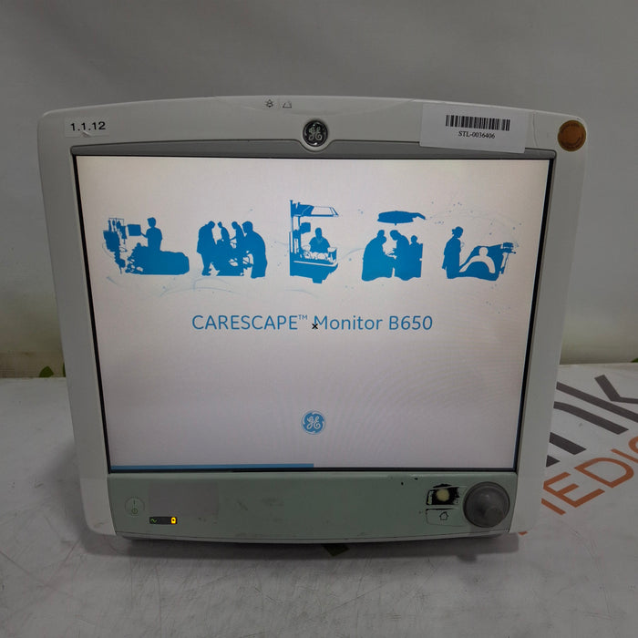 GE Healthcare GE Healthcare Carescape B650 Patient Monitor Patient Monitors reLink Medical