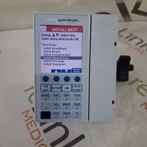 Baxter Baxter Sigma Spectrum 8.00.03 w/o Battery Infusion Pump Infusion Pump reLink Medical