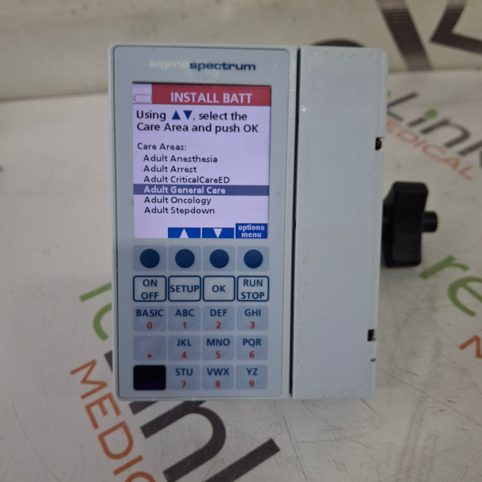 Baxter Baxter Sigma Spectrum 8.00.03 w/o Battery Infusion Pump Infusion Pump reLink Medical