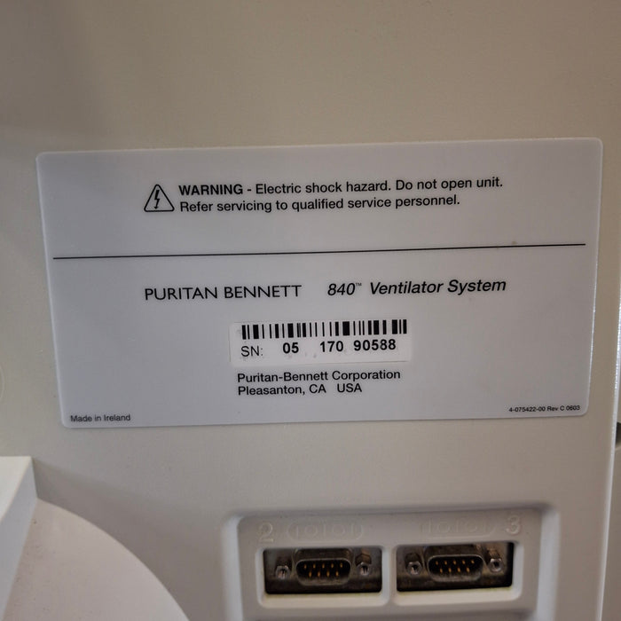 Puritan Bennett Puritan Bennett 840 Ventilator Respiratory reLink Medical