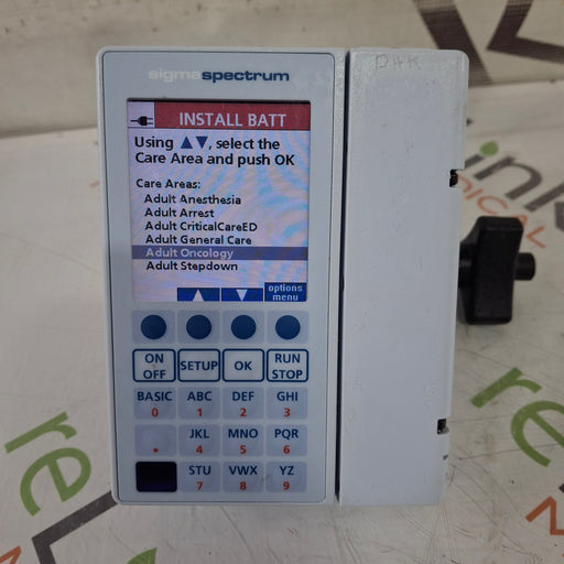 Baxter Baxter Sigma Spectrum 8.00.03 w/o Battery Infusion Pump Infusion Pump reLink Medical