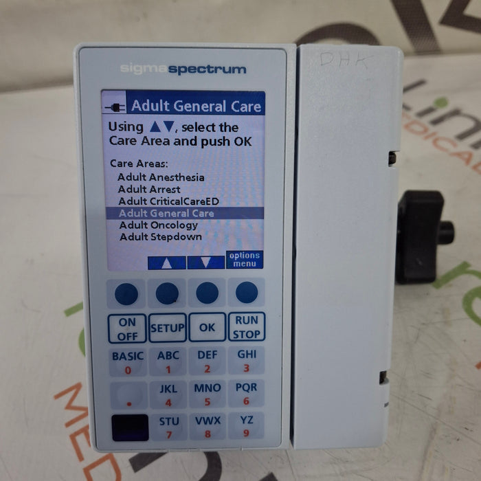 Baxter Sigma Spectrum 8.00.03 w/o Battery Infusion Pump