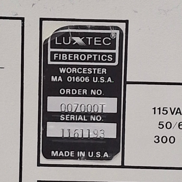 Luxtec Xenon Series 7000 Light Source