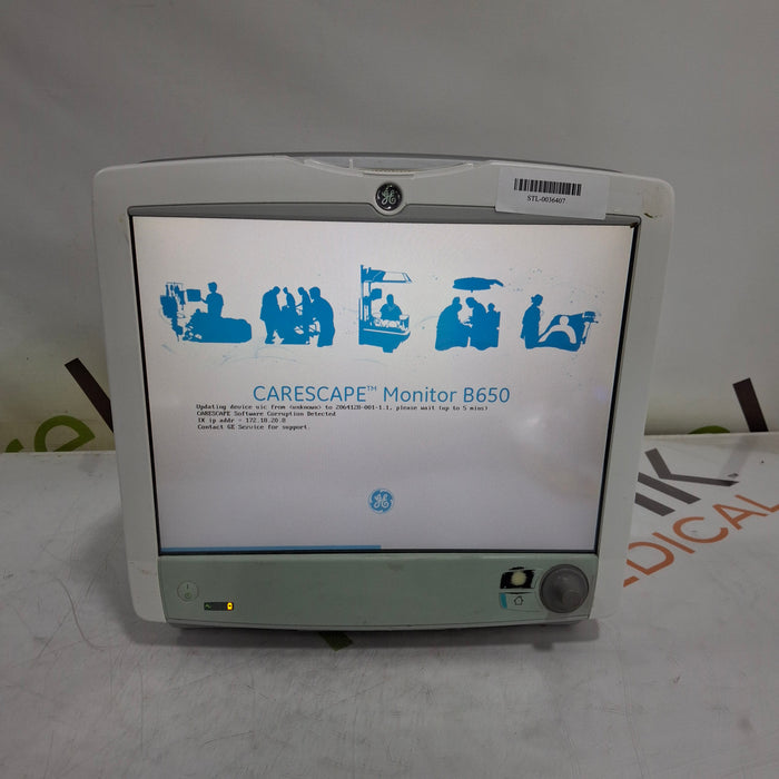 GE Healthcare GE Healthcare Carescape B650 Patient Monitor Patient Monitors reLink Medical