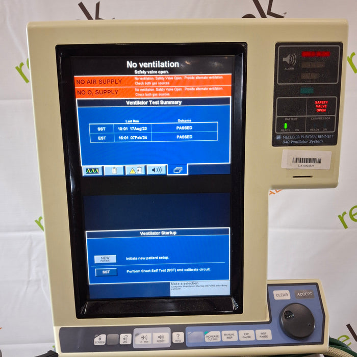 Puritan Bennett Puritan Bennett 840 Ventilator Respiratory reLink Medical