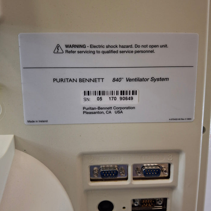 Puritan Bennett Puritan Bennett 840 Ventilator Respiratory reLink Medical