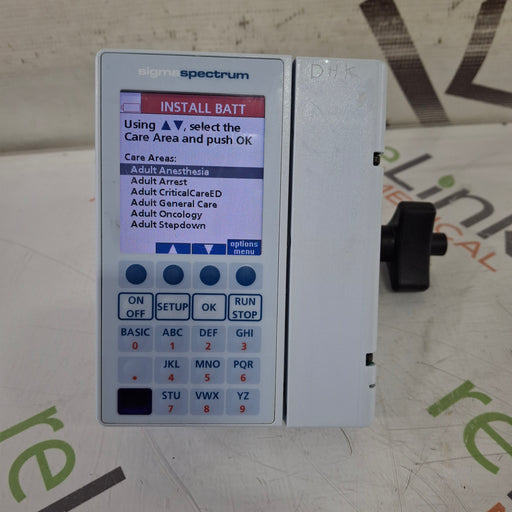 Baxter Baxter Sigma Spectrum 8.00.03 w/o Battery Infusion Pump Infusion Pump reLink Medical
