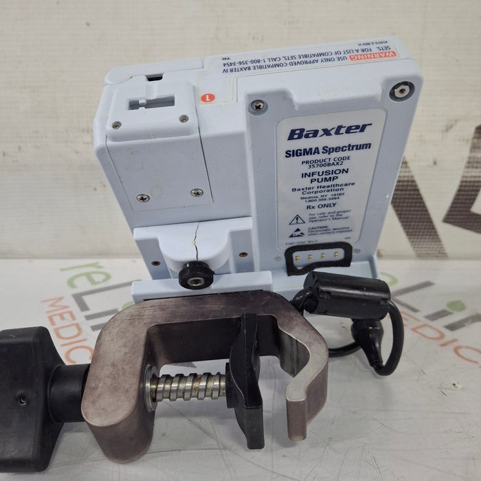 Baxter Baxter Sigma Spectrum 8.00.03 w/o Battery Infusion Pump Infusion Pump reLink Medical