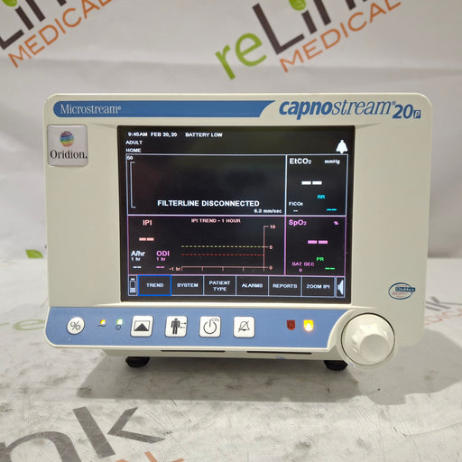 Oridion Oridion Capnostream 20P Capnography Monitor Patient Monitors reLink Medical