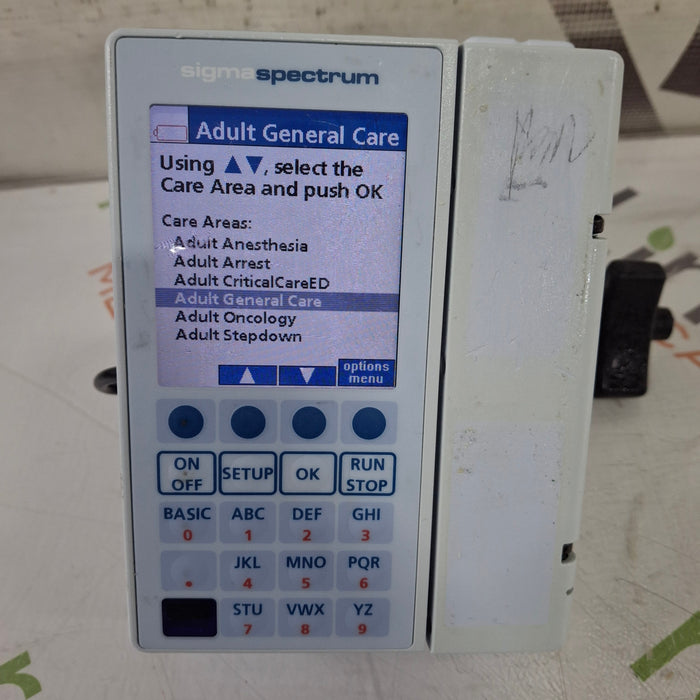Baxter Sigma Spectrum 8.00.03 w/o Battery Infusion Pump
