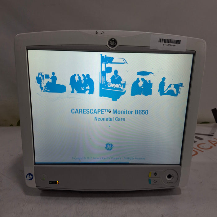 GE Healthcare GE Healthcare Carescape B650 Neonatal Care Patient Monitor Patient Monitors reLink Medical