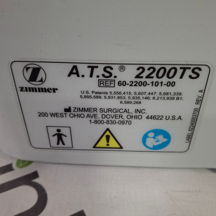 Zimmer ATS 2200TS Tourniquet