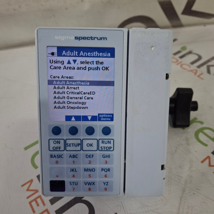 Baxter Baxter Sigma Spectrum 8.00.03 w/o Battery Infusion Pump Infusion Pump reLink Medical