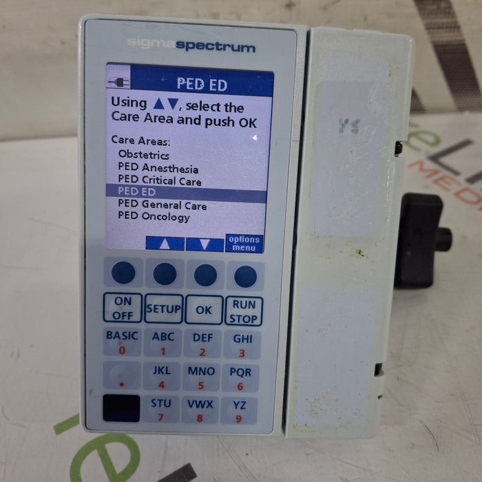 Baxter Baxter Sigma Spectrum 8.00.03 w/o Battery Infusion Pump Infusion Pump reLink Medical