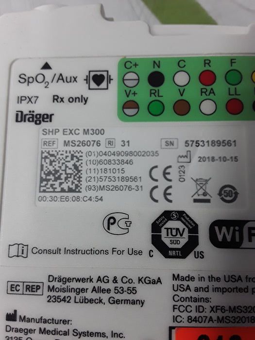 Draeger Medical Draeger Medical Infinity M300 Patient Monitor Patient Monitors reLink Medical