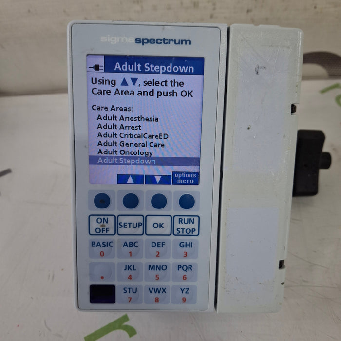Baxter Sigma Spectrum 8.00.04 w/o Battery Infusion Pump