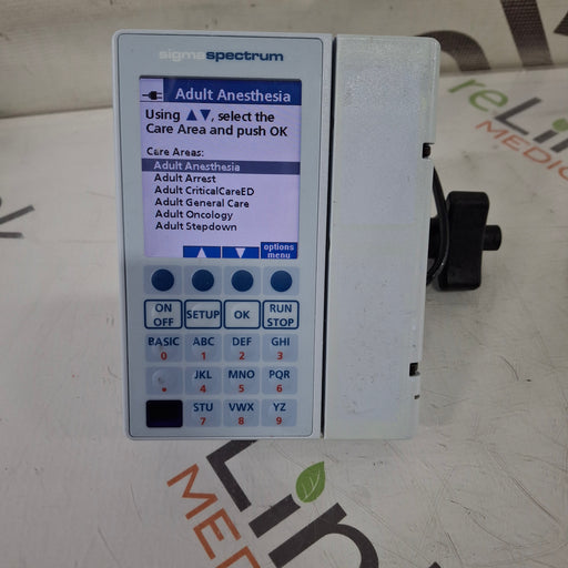 Baxter Baxter Sigma Spectrum 8.01.00 w/o Battery Infusion Pump Infusion Pump reLink Medical