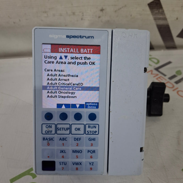 Baxter Baxter Sigma Spectrum 8.00.03 w/o Battery Infusion Pump Infusion Pump reLink Medical