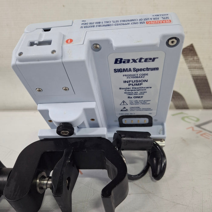 Baxter Baxter Sigma Spectrum 8.00.03 w/o Battery Infusion Pump Infusion Pump reLink Medical