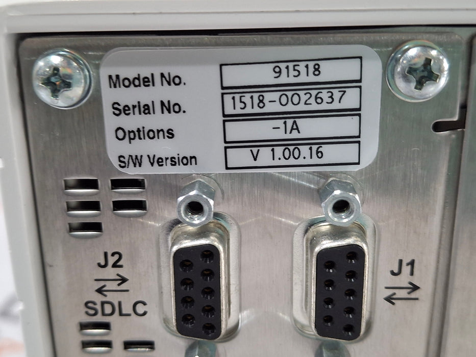 Spacelabs Healthcare Ultraview SL 91518 Multigas Analyzer