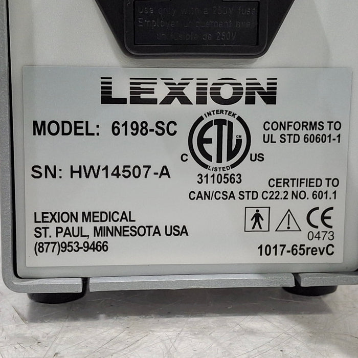 Lexion Insuflow 6198-SC Laparoscopic Gas Conditioning
