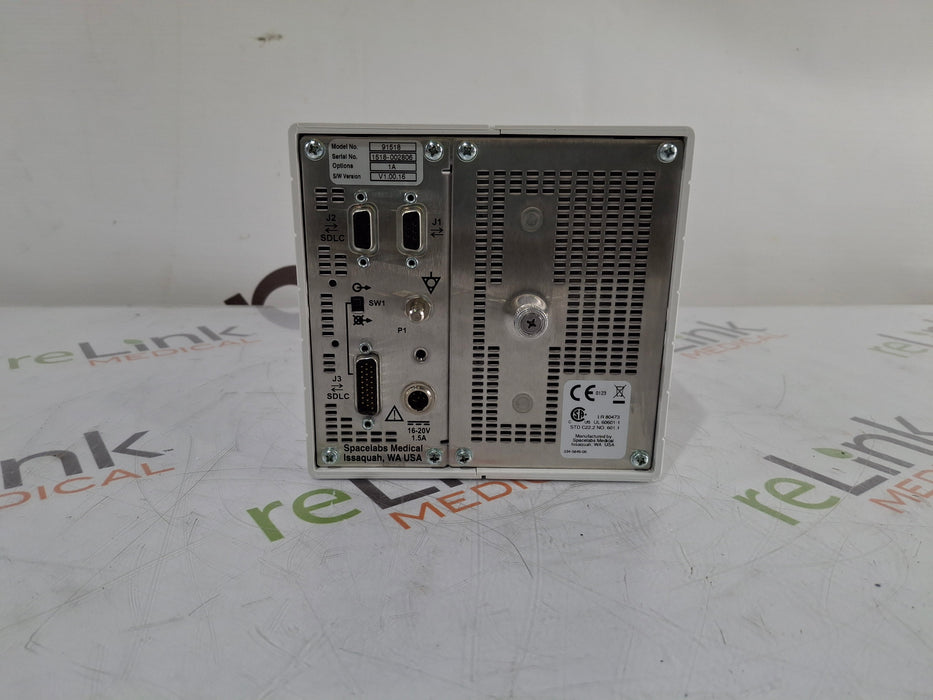 Spacelabs Healthcare Ultraview SL 91518 Multigas Analyzer
