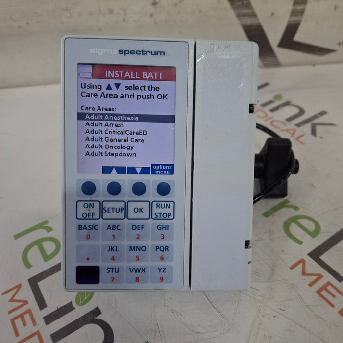Baxter Sigma Spectrum 8.00.03 w/o Battery Infusion Pump