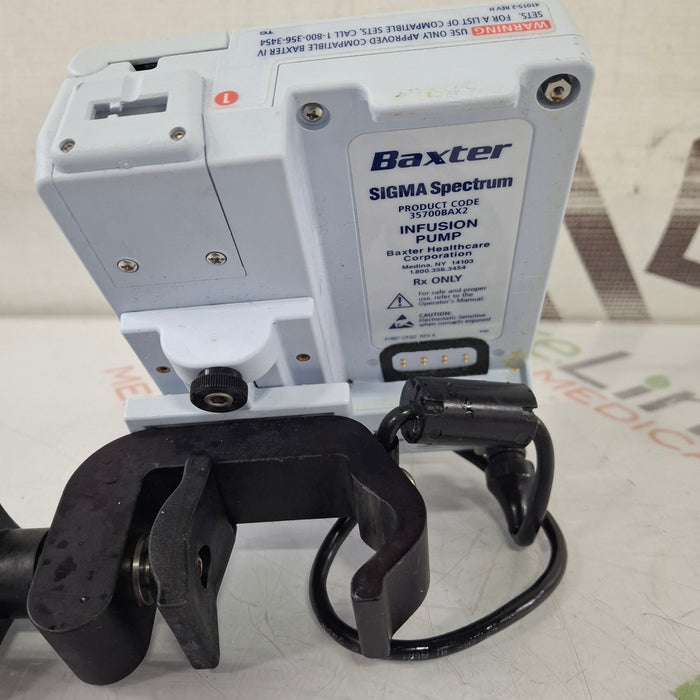Baxter Sigma Spectrum 8.00.03 w/o Battery Infusion Pump