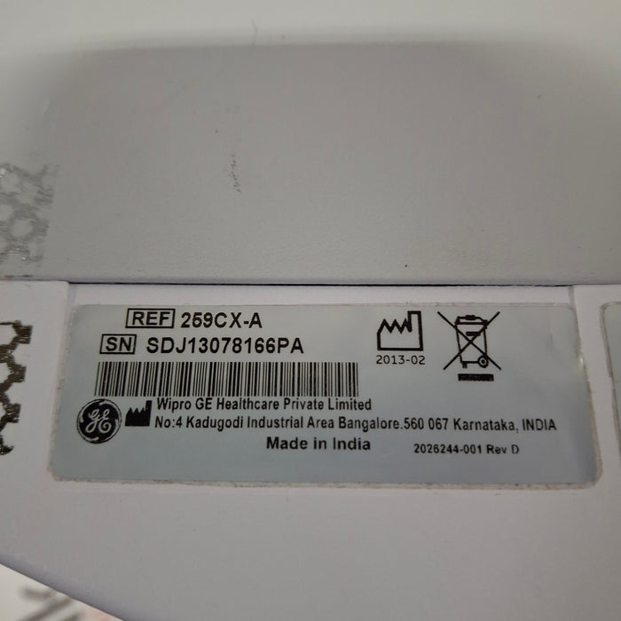GE Healthcare Corometrics 250cx Series Model 259cx-a Fetal Monitor