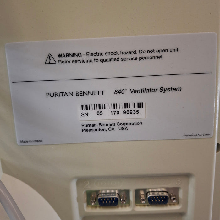 Puritan Bennett Puritan Bennett 840 Ventilator Respiratory reLink Medical