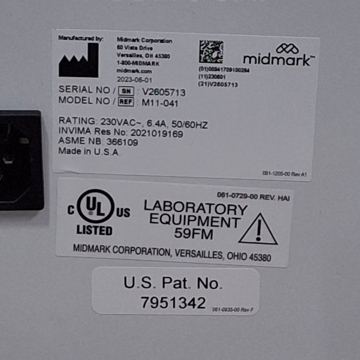 Midmark Midmark M11-041 UltraClave Autoclave Sterilizer Sterilizers & Autoclaves reLink Medical