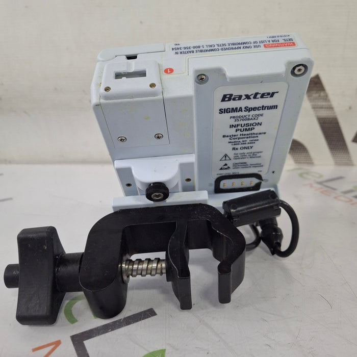 Baxter Baxter Sigma Spectrum 8.00.03 w/o Battery Infusion Pump Infusion Pump reLink Medical