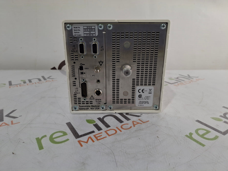 Spacelabs Healthcare Spacelabs Healthcare Ultraview SL 91518 Multigas Analyzer Patient Monitors reLink Medical