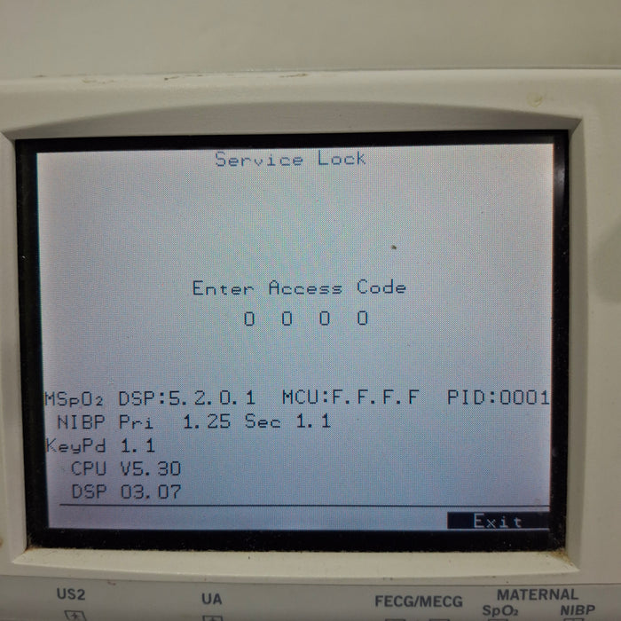 GE Healthcare GE Healthcare Corometrics 250cx Series Model 259cx Fetal Monitor Patient Monitors reLink Medical