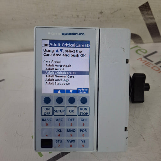 Baxter Baxter Sigma Spectrum 8.01.00 w/o Battery Infusion Pump Infusion Pump reLink Medical