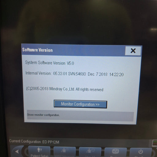 Mindray Mindray Passport 12M Patient Monitor w/Module Patient Monitors reLink Medical