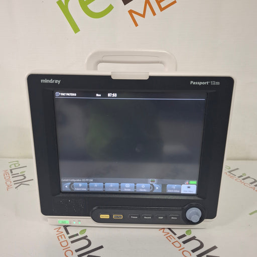 Mindray Mindray Passport 12M Patient Monitor w/Module Patient Monitors reLink Medical