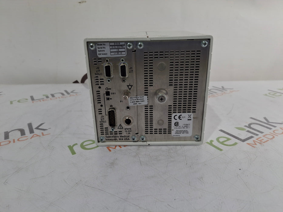 Spacelabs Healthcare Spacelabs Healthcare Ultraview SL 91518 Multigas Analyzer Patient Monitors reLink Medical