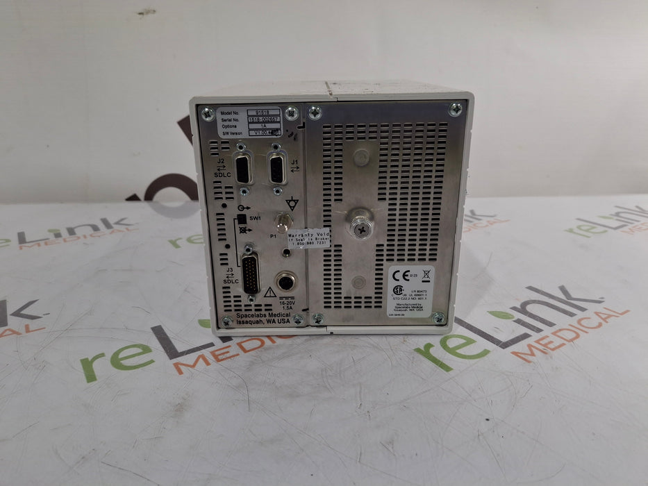 Spacelabs Healthcare Spacelabs Healthcare Ultraview SL 91518 Multigas Analyzer Patient Monitors reLink Medical