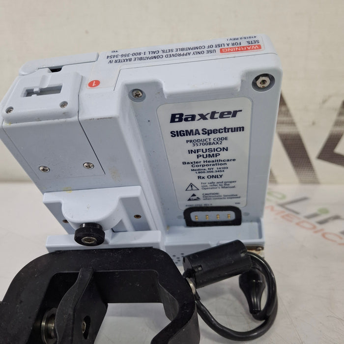 Baxter Sigma Spectrum w/Non Wireless or No Battery Infusion Pump