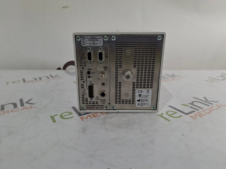 Spacelabs Healthcare Spacelabs Healthcare Ultraview SL 91518 Multigas Analyzer Patient Monitors reLink Medical