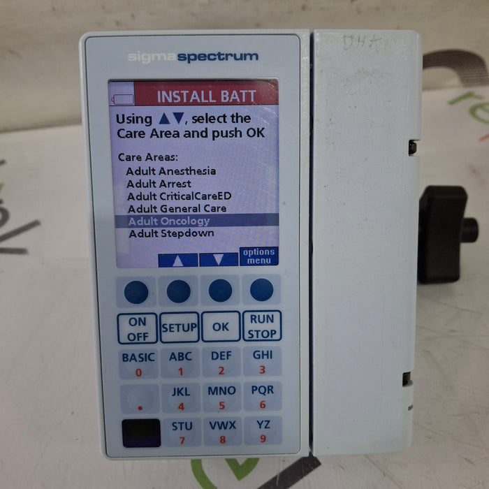 Baxter Baxter Sigma Spectrum 8.00.03 w/o Battery Infusion Pump Infusion Pump reLink Medical