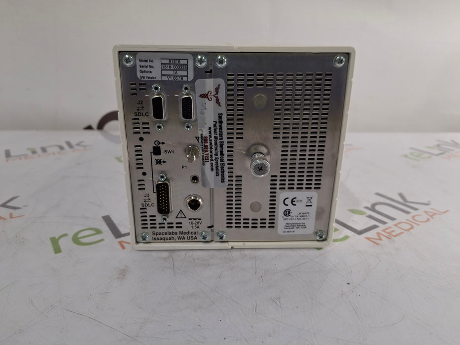 Spacelabs Healthcare Spacelabs Healthcare Ultraview SL 91518 Multigas Analyzer Patient Monitors reLink Medical