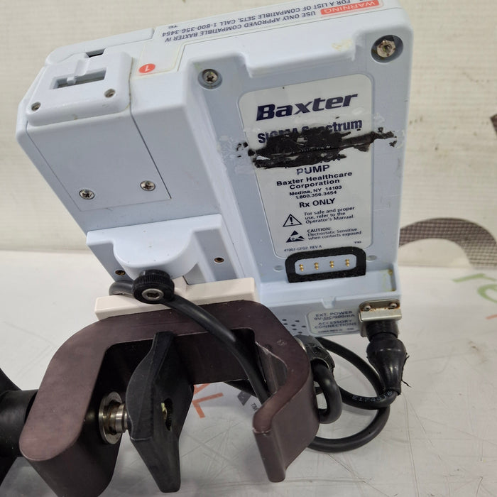 Baxter Sigma Spectrum 8.00.04 w/o Battery Infusion Pump