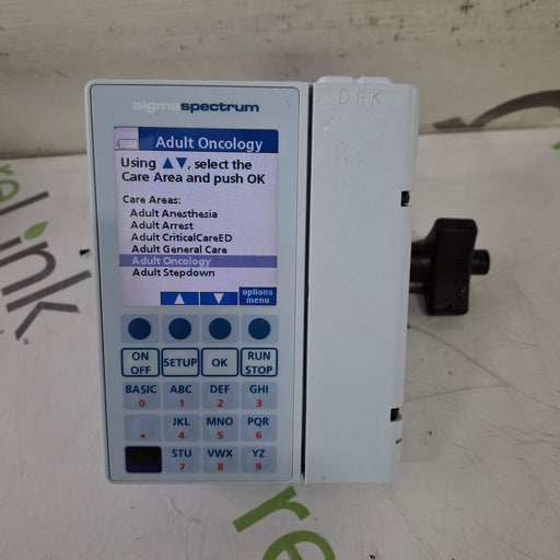 Baxter Baxter Sigma Spectrum 8.00.03 w/o Battery Infusion Pump Infusion Pump reLink Medical