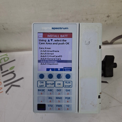 Baxter Baxter Sigma Spectrum 8.00.04 w/o Battery Infusion Pump Infusion Pump reLink Medical